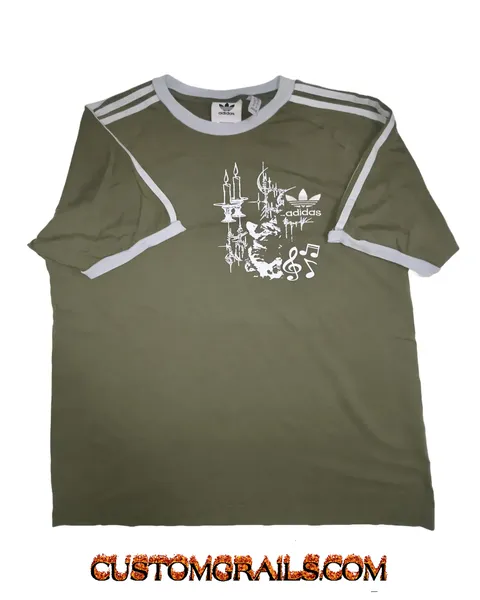 #8 Y2K GREEN ADIDAS SHIRT